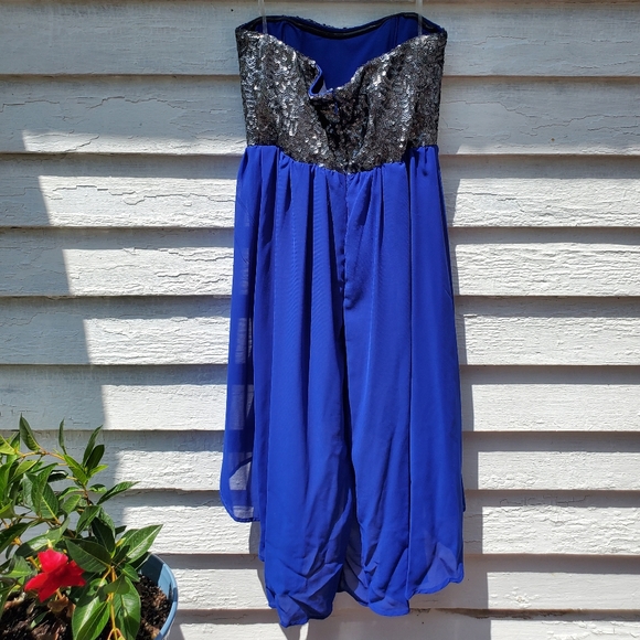 GB Strapless High Low Dress - Picture 5 of 10